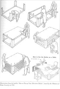 Instructions for assembling the Morrison shelter