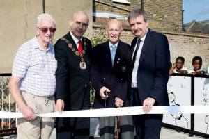 Opening of the Two Brewers memorial garden